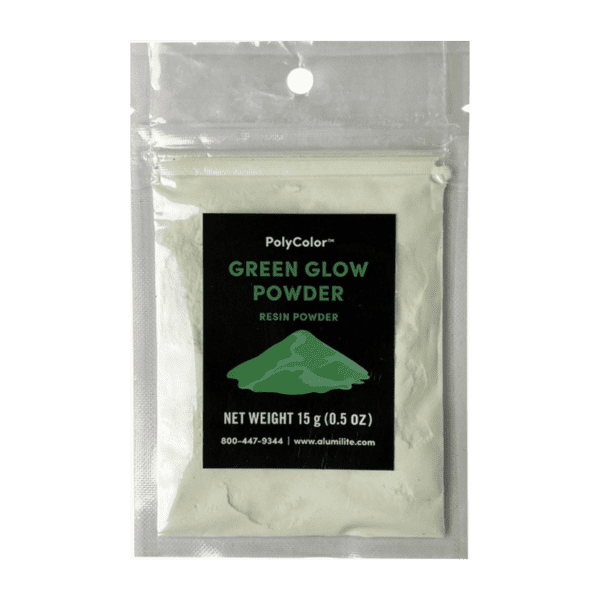 Poly Color Glow Powder Green 15gm