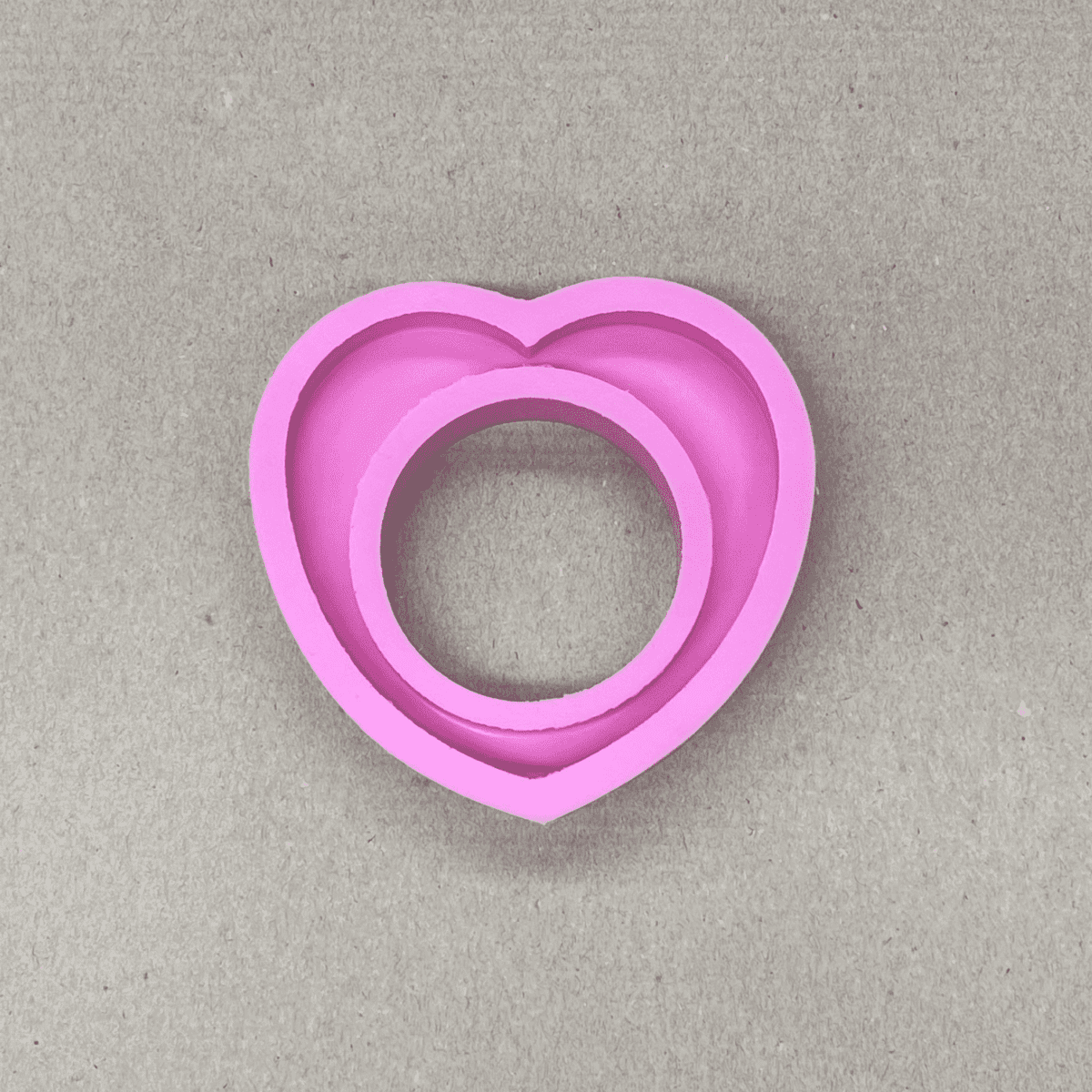 Neon Heart Bangle Mould