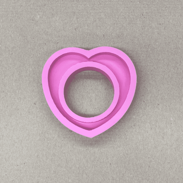 Neon Heart Bangle Mould